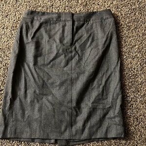 Charcoal Loft pencil skirt